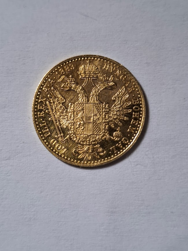 MINCE FJ.I.1DUKAT 1883