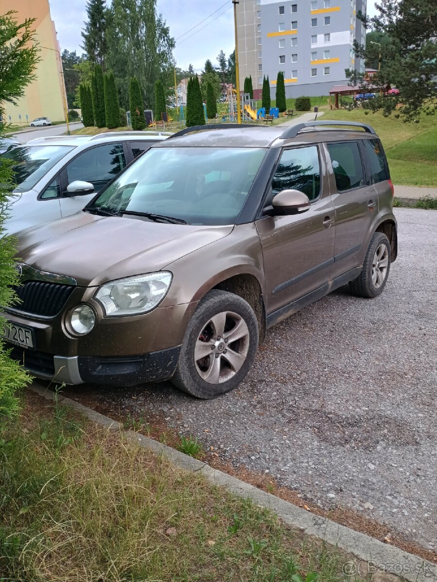 Škoda Yeti 2.0tdi 103kw, 4x4