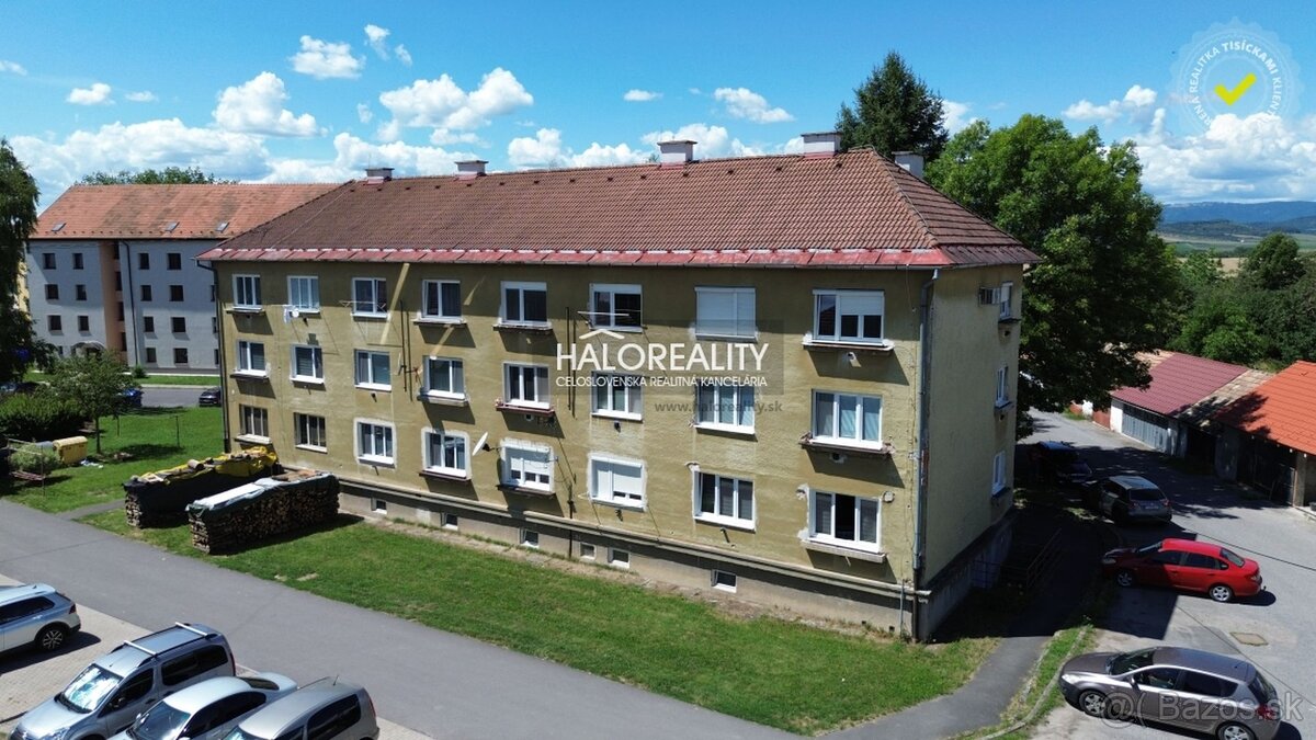 HALO reality - Predaj, dvojizbový byt Poltár, Slobody - EXKL