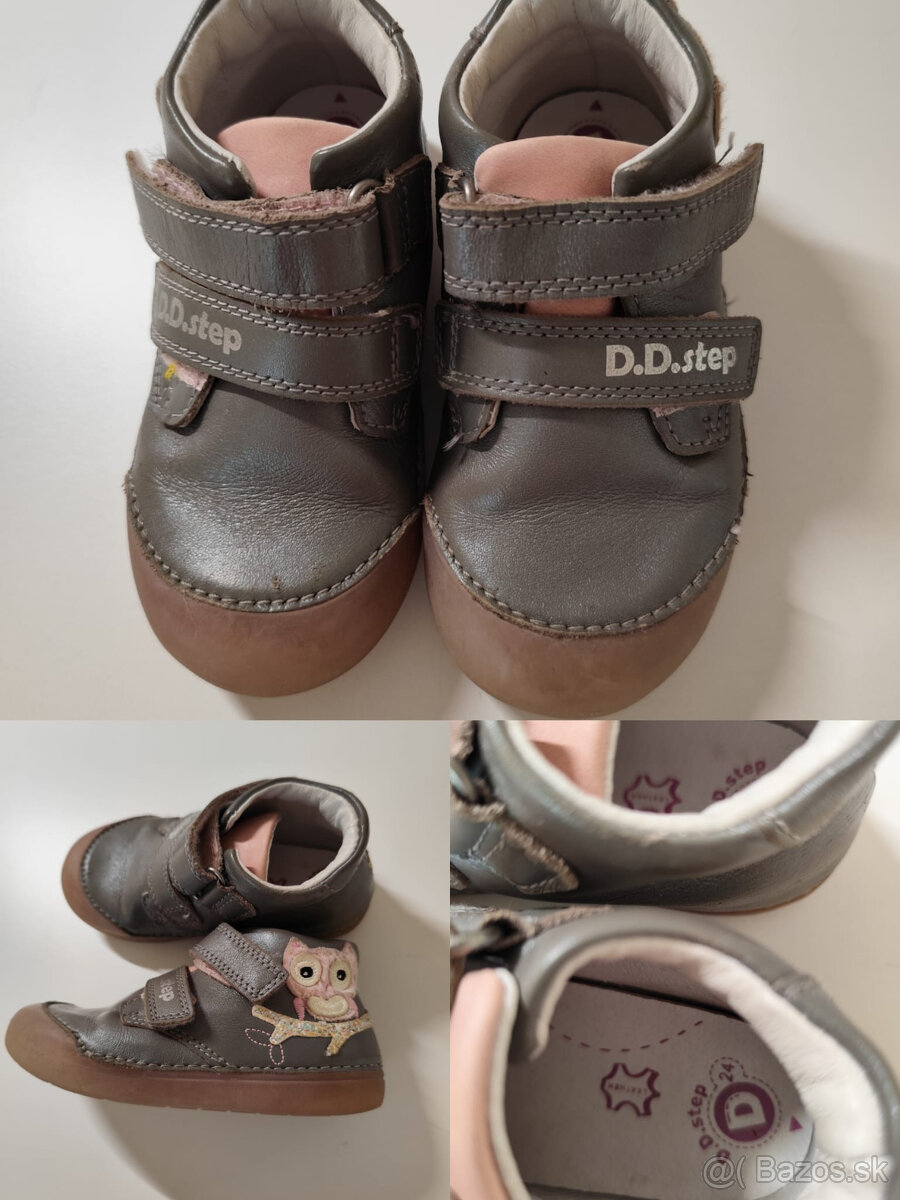 Predam detske DD Step topanky, velkost 24