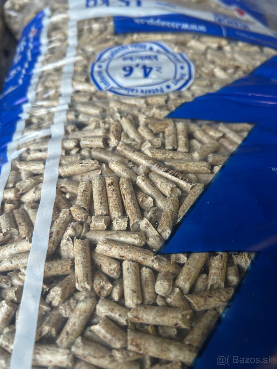 Pelety smrek EN A1 plus 6mm - Odber možný ihneď