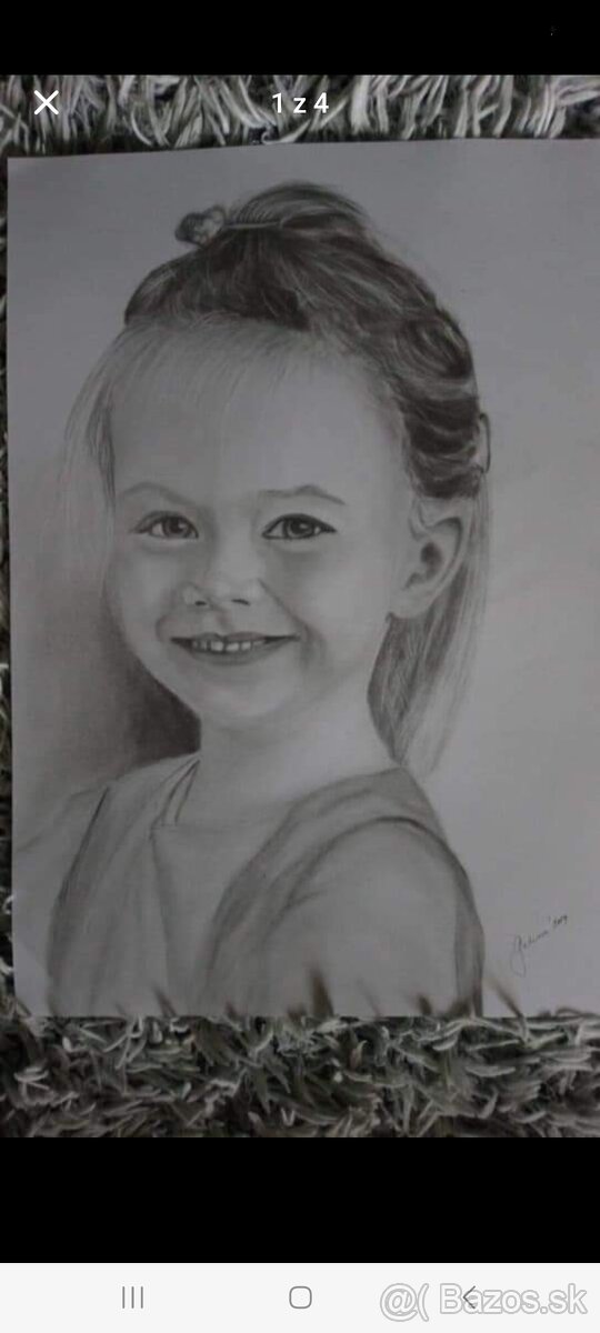 Kreslenier realistických portretov podľa fotogragie