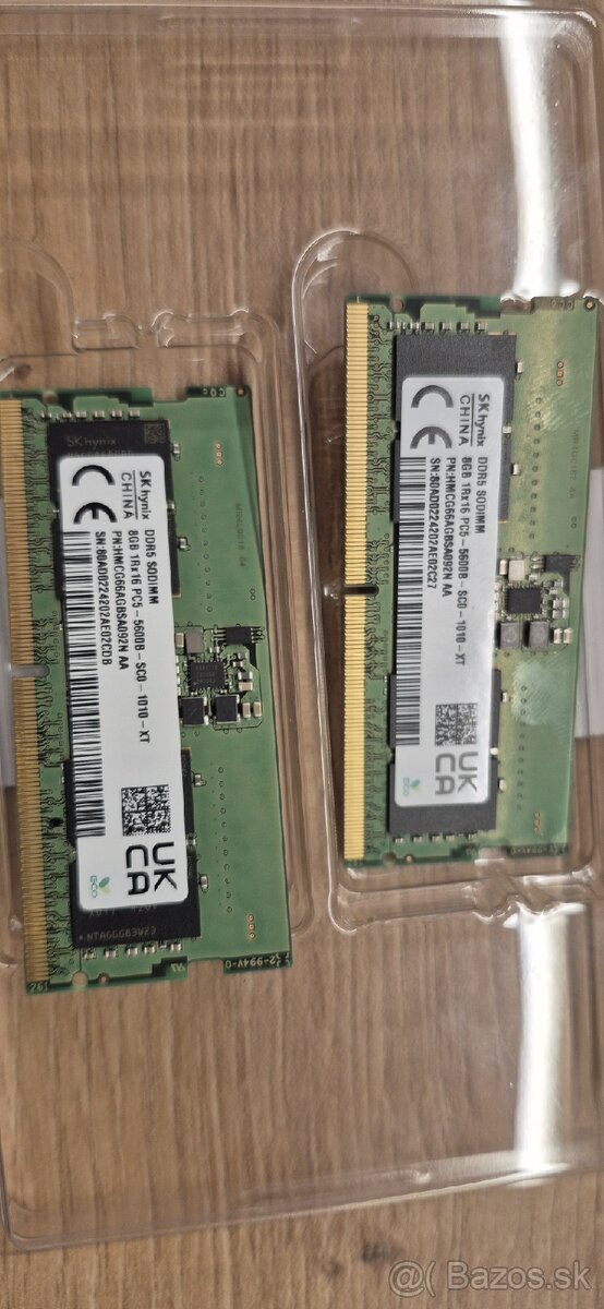 RAM 2x 8GB DDR5 5600MHz