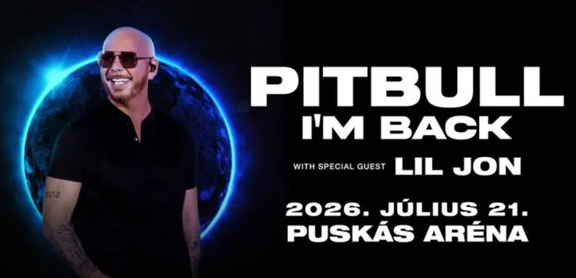 Pitbull Budapešť 21.7.2026