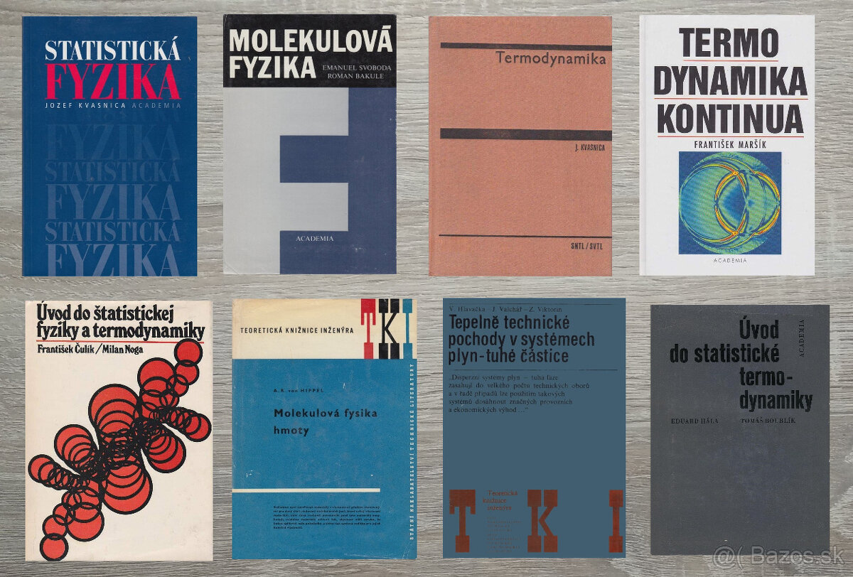 Štatistická fyzika, termodynamika a molekulová fyzika