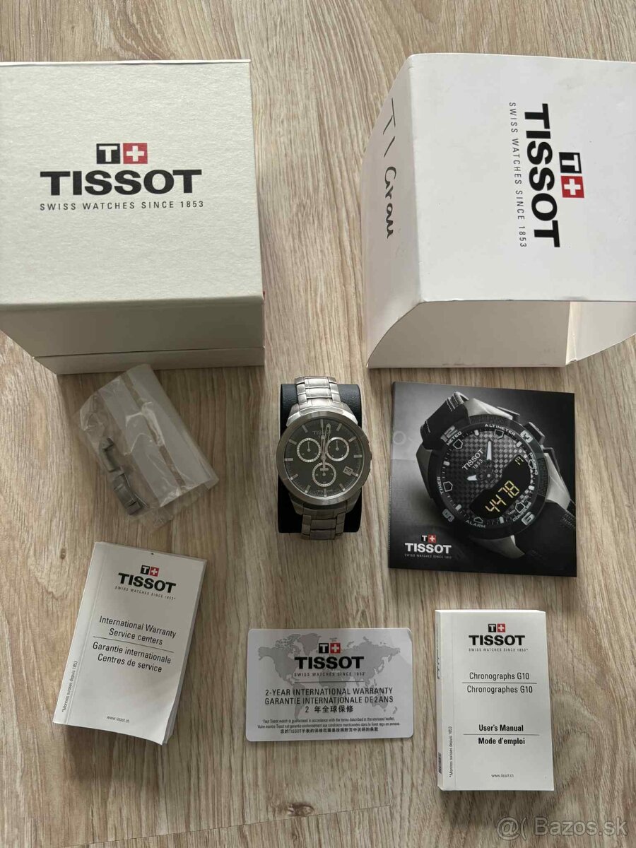 hodinky Tissot T-Sport Titanium Chronograph