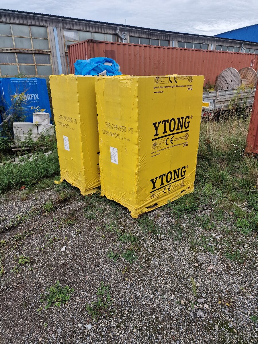 Predám 2ks palety ytong 250