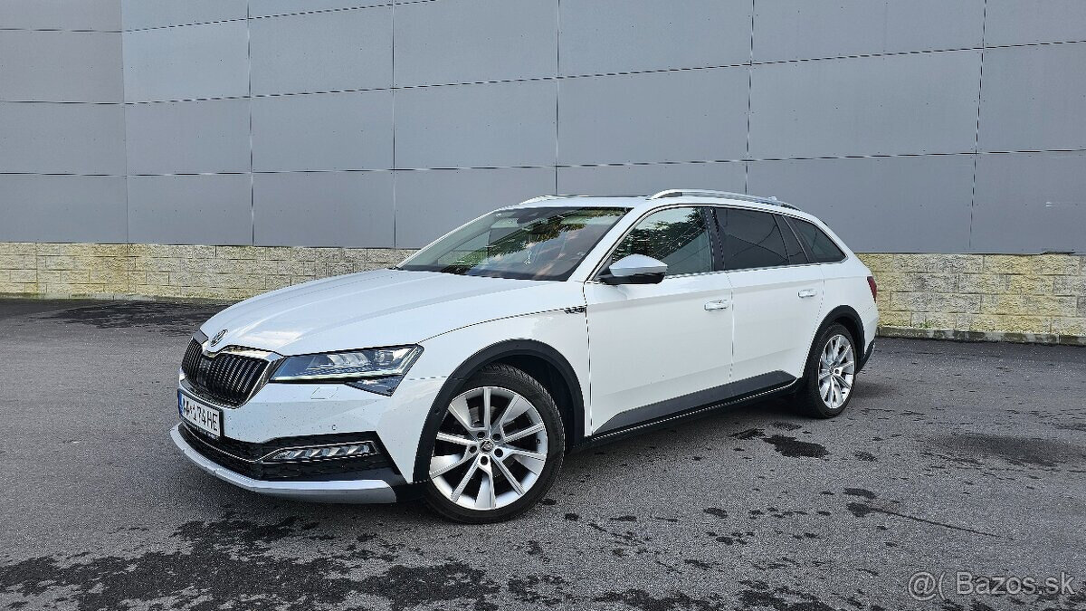 Škoda Superb Combi Scout 2.0 TDI 140kW 4x4 DSG 2020 190000km