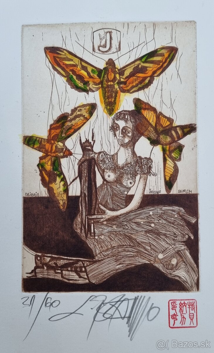 Predám grafiky-od rôznych autorov.