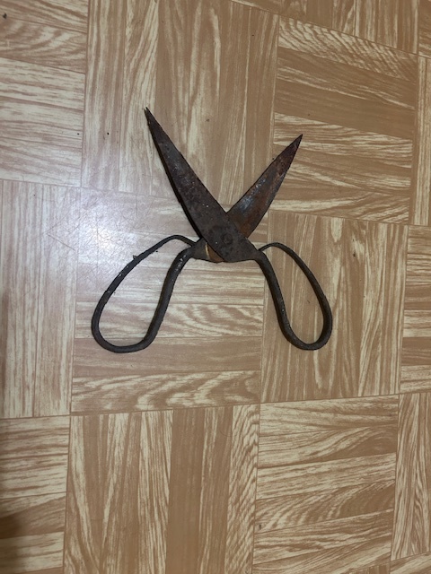 Predám historické krajčírske nožnice ručne kované