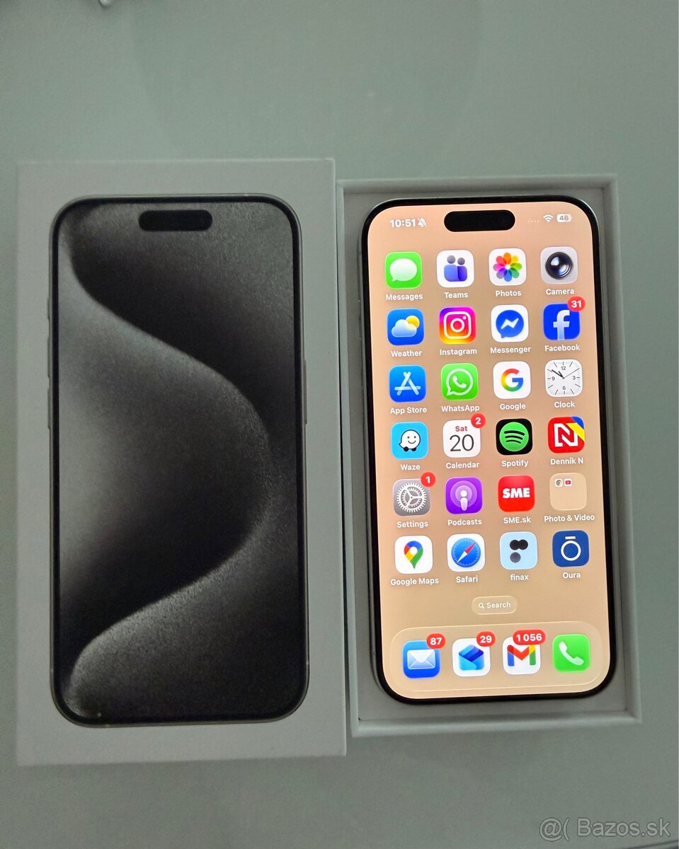 iPhone 15 Pro White Titanium