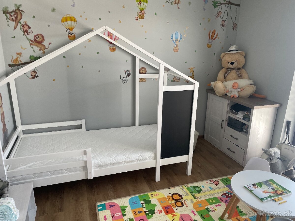 Detská posteľ - Domček
