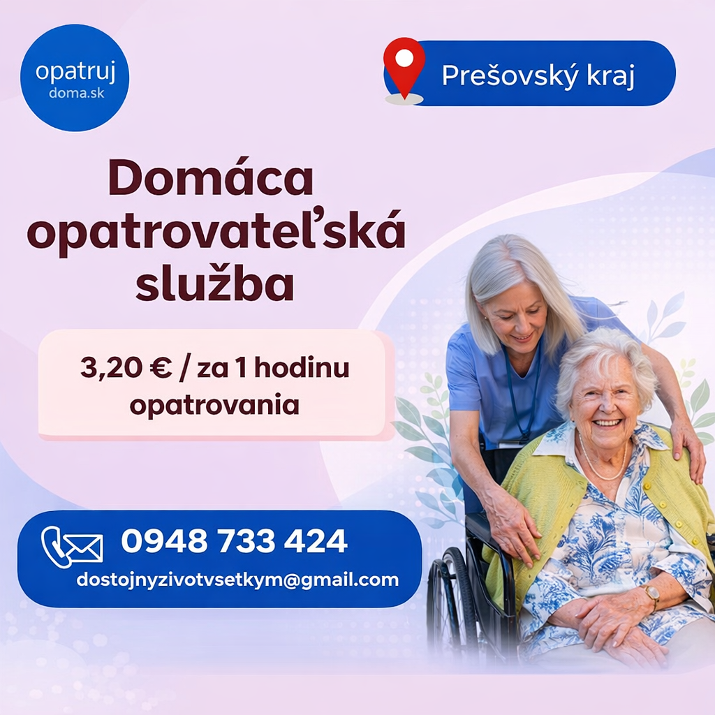 Opatrovanie seniorov a ŤZP