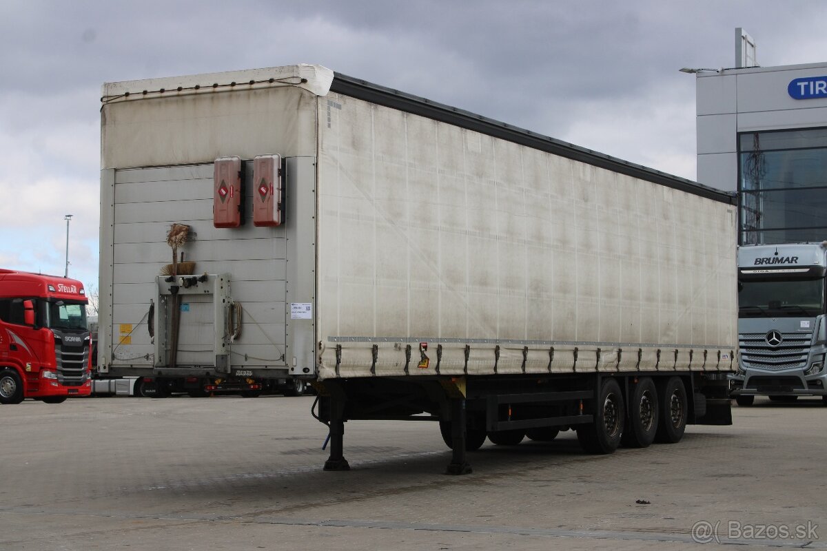 Schmitz SCS 24/L - 13.62 CEB, ZVEDACÍ NÁPRAVA, MULDA