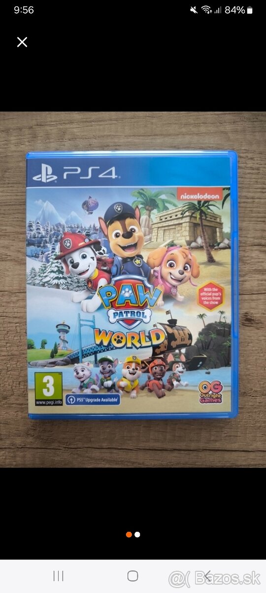 PS4 Paw Patrol hra