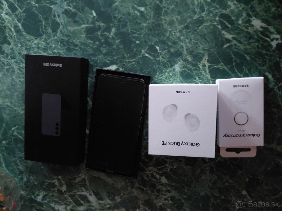 SAMSUNG S24, Galaxy buds, Galaxy smarttag