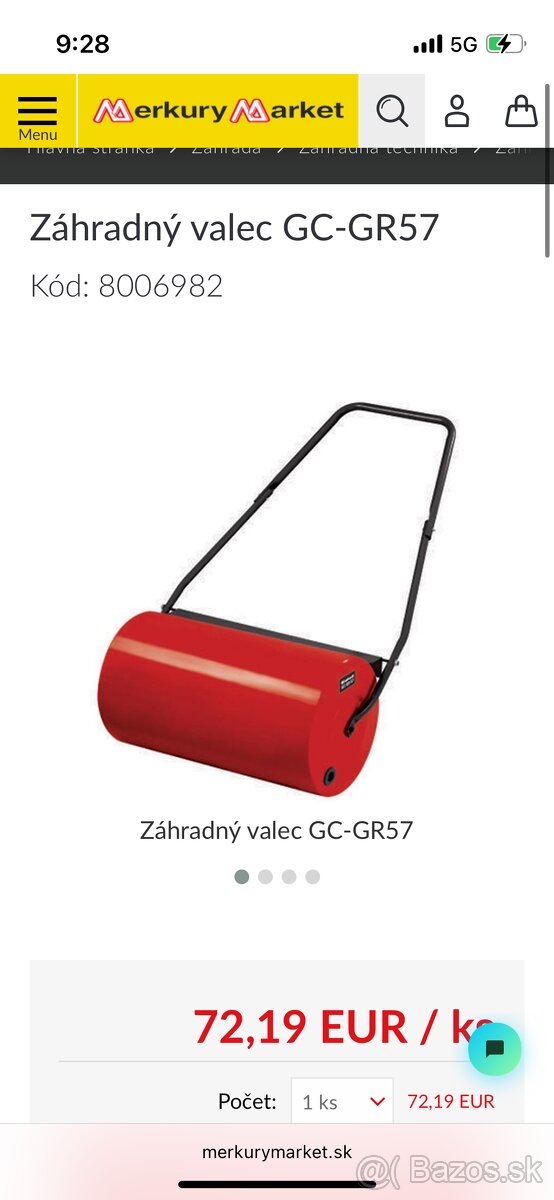Záhradný valec