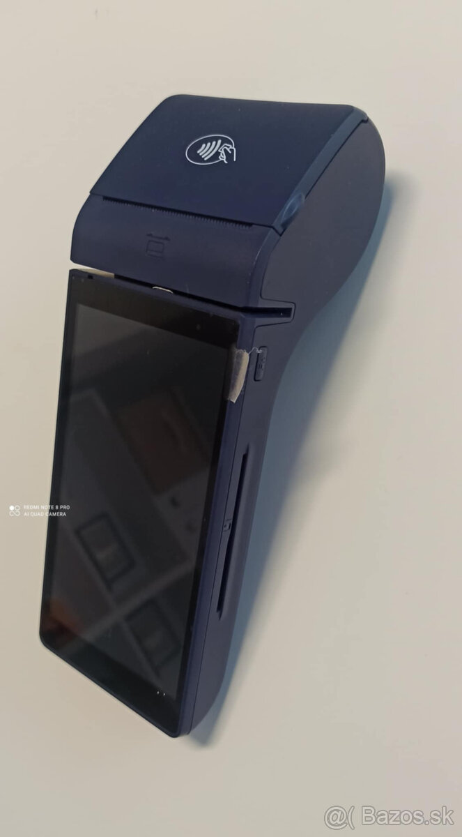 dotyková virtuálna registračná pokladňa s terminálom