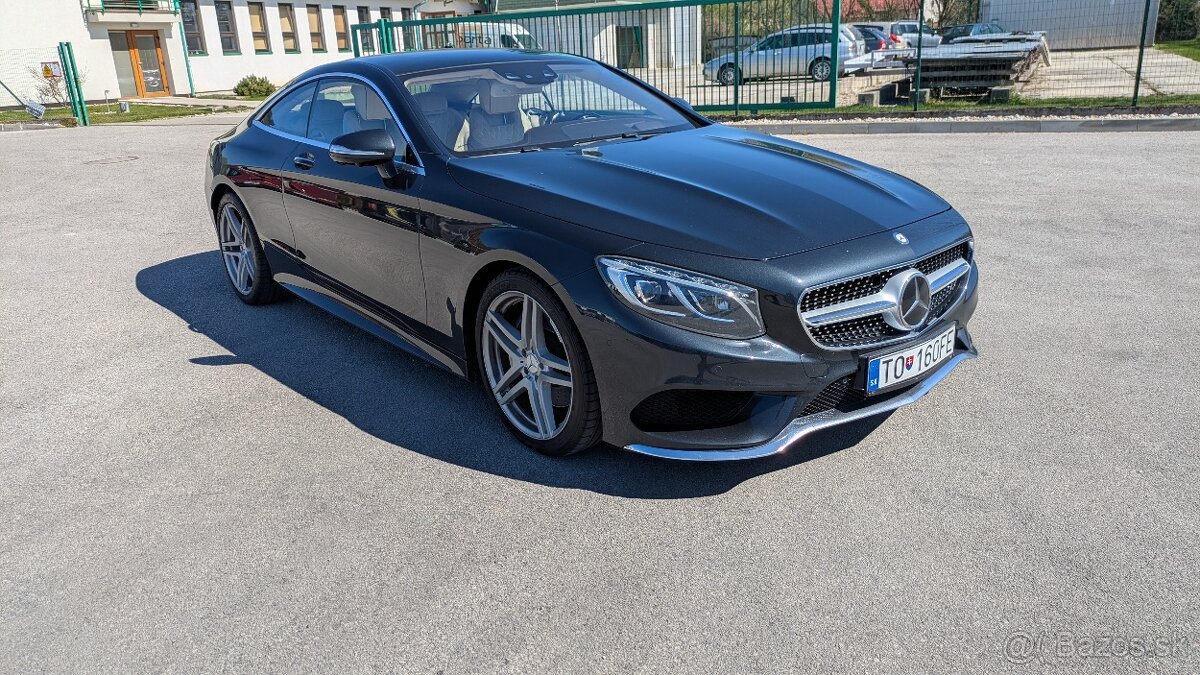 Mercedes-Benz S 500 4MATIC Coupé AMG | Designo | FULL výbava