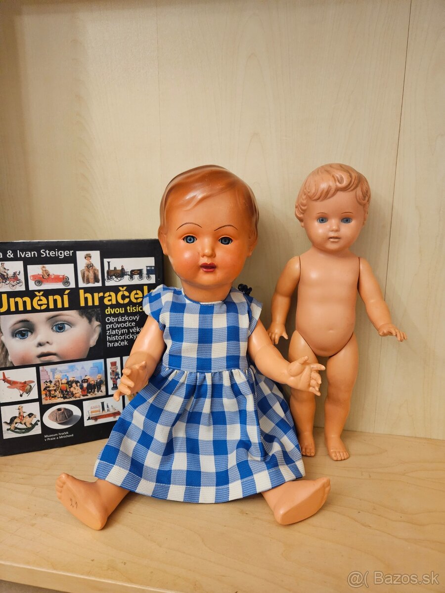 Staré bábiky do zbierky ceny a rozmery v popise