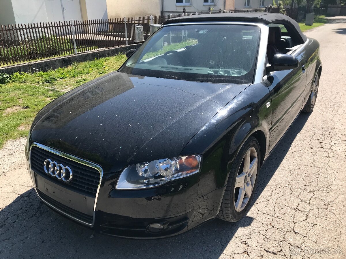 Audi a4 kabrio B7 LY9B rozpredam
