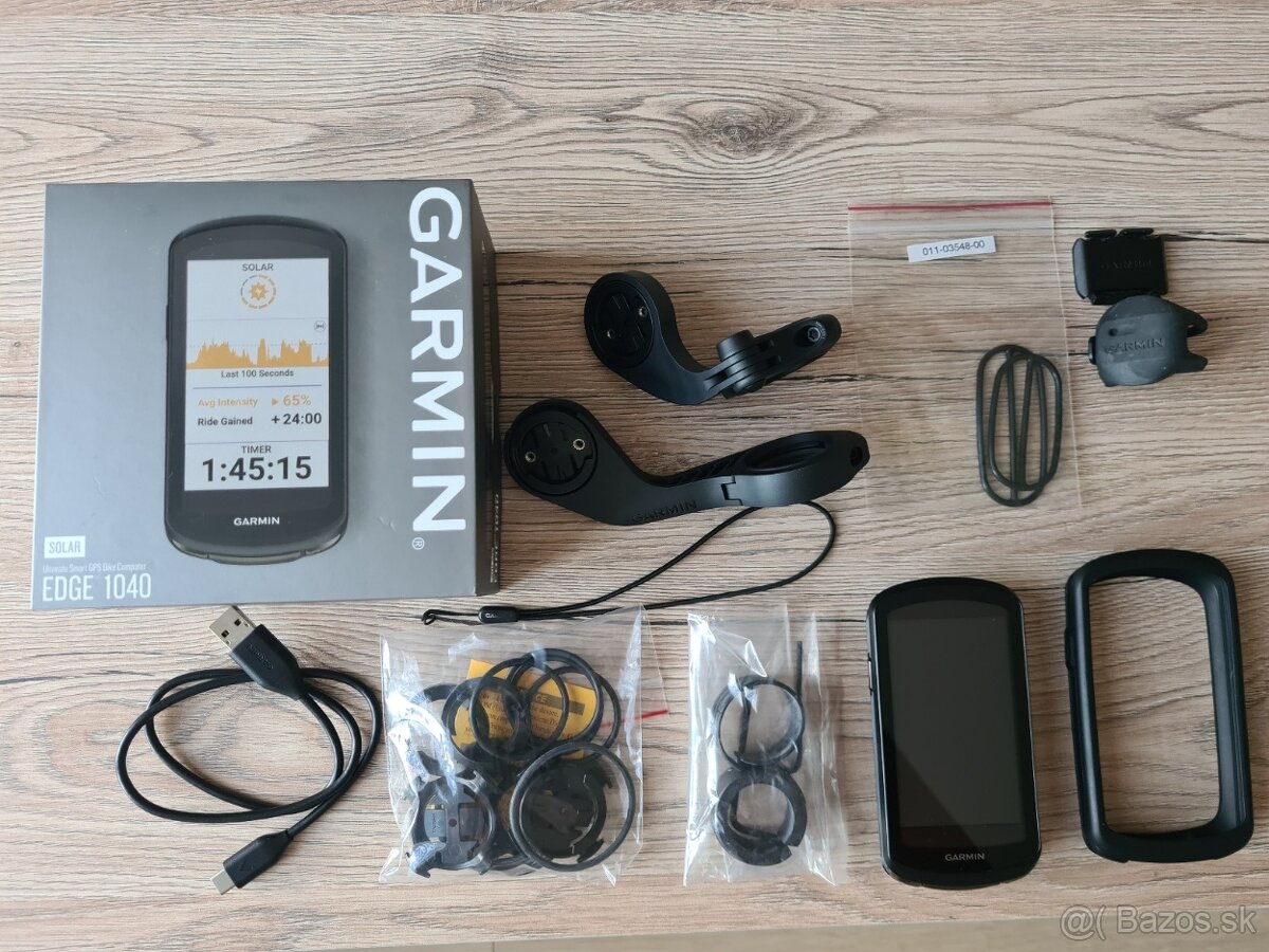 GPS Garmin Edge 1040 Solar + senzory
