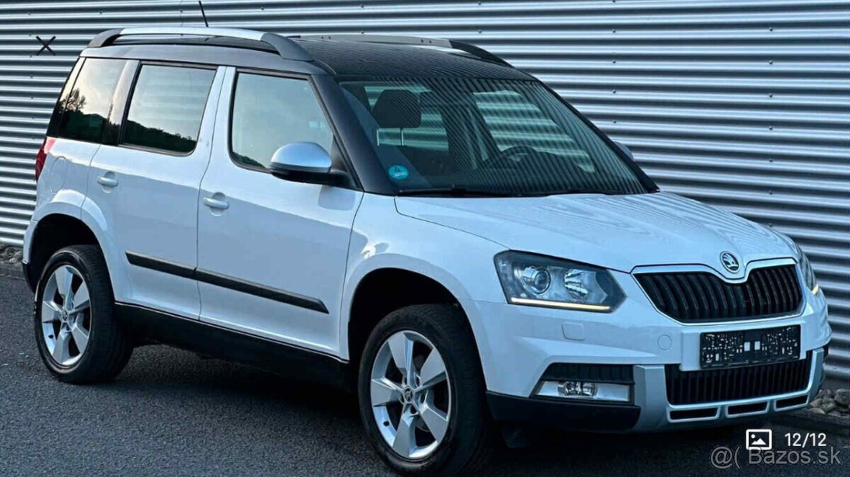 Skoda Yeti 2.0 TDI DSG 4x4 Elegance r.v 2014 bixenon