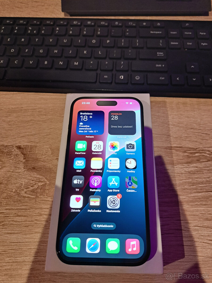 Iphone 15, Black, 128GB