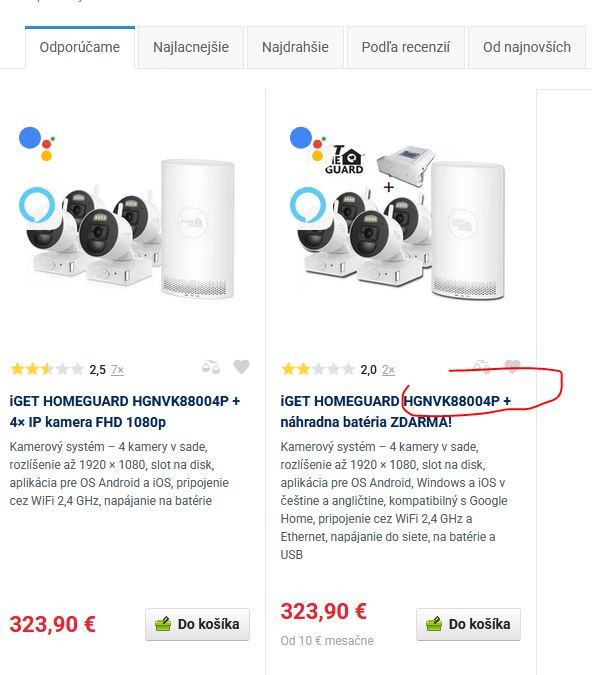 Kamerový systém HOMEGUARD P HGNVK88004P