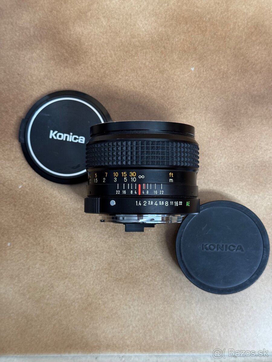 Konica Hexanon AR 50mm f1.4