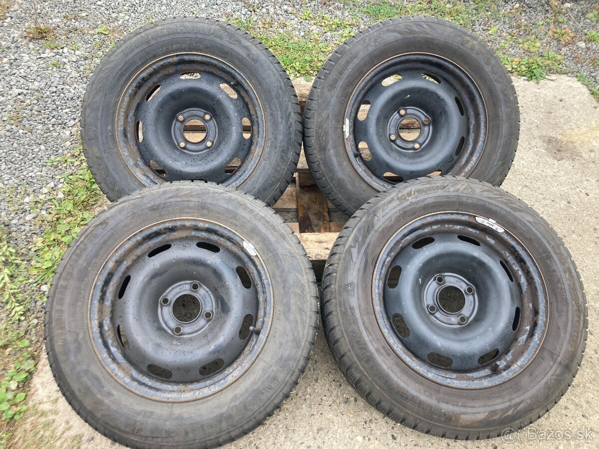 Originál Peugeot R15" zimné pneu