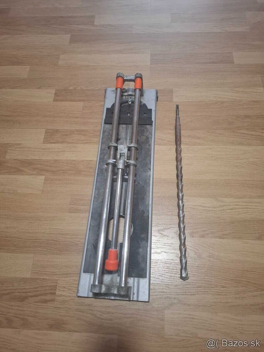 Rezačka na parkety + XXL vrtáky = 10 €