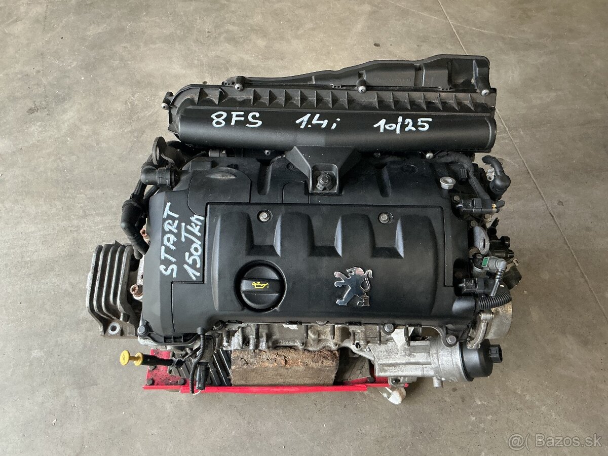 Peugeot 1,4i VTI 70KW - prodej motoru. 8FS