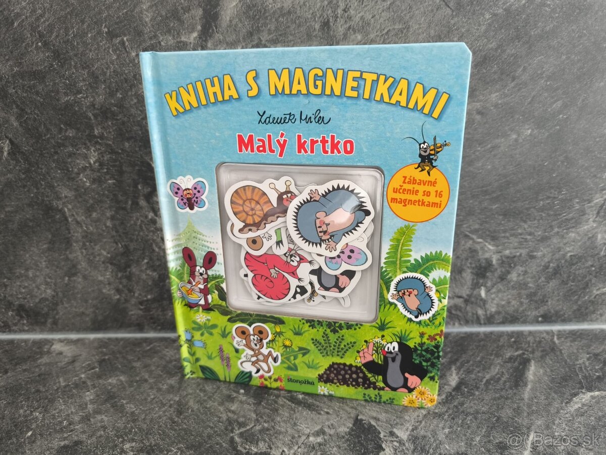 Kniha s magnetkami Malý krtko - Miler Zdeněk