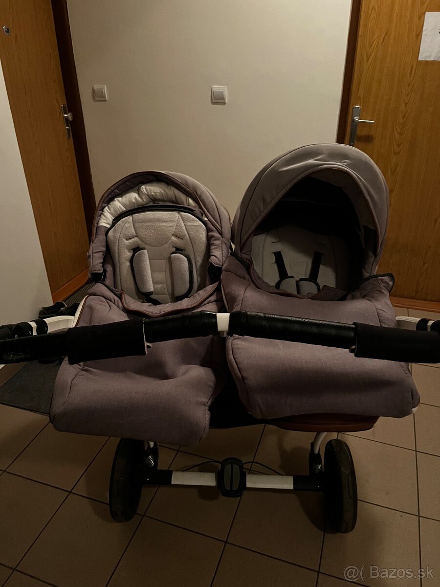 Kočík pre dvojičky Dalga