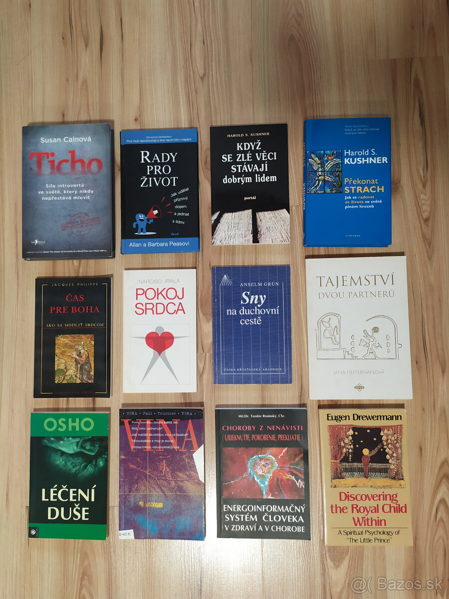 Predám knihy- spiritualita, duchovný život, pokoj srdca, sny