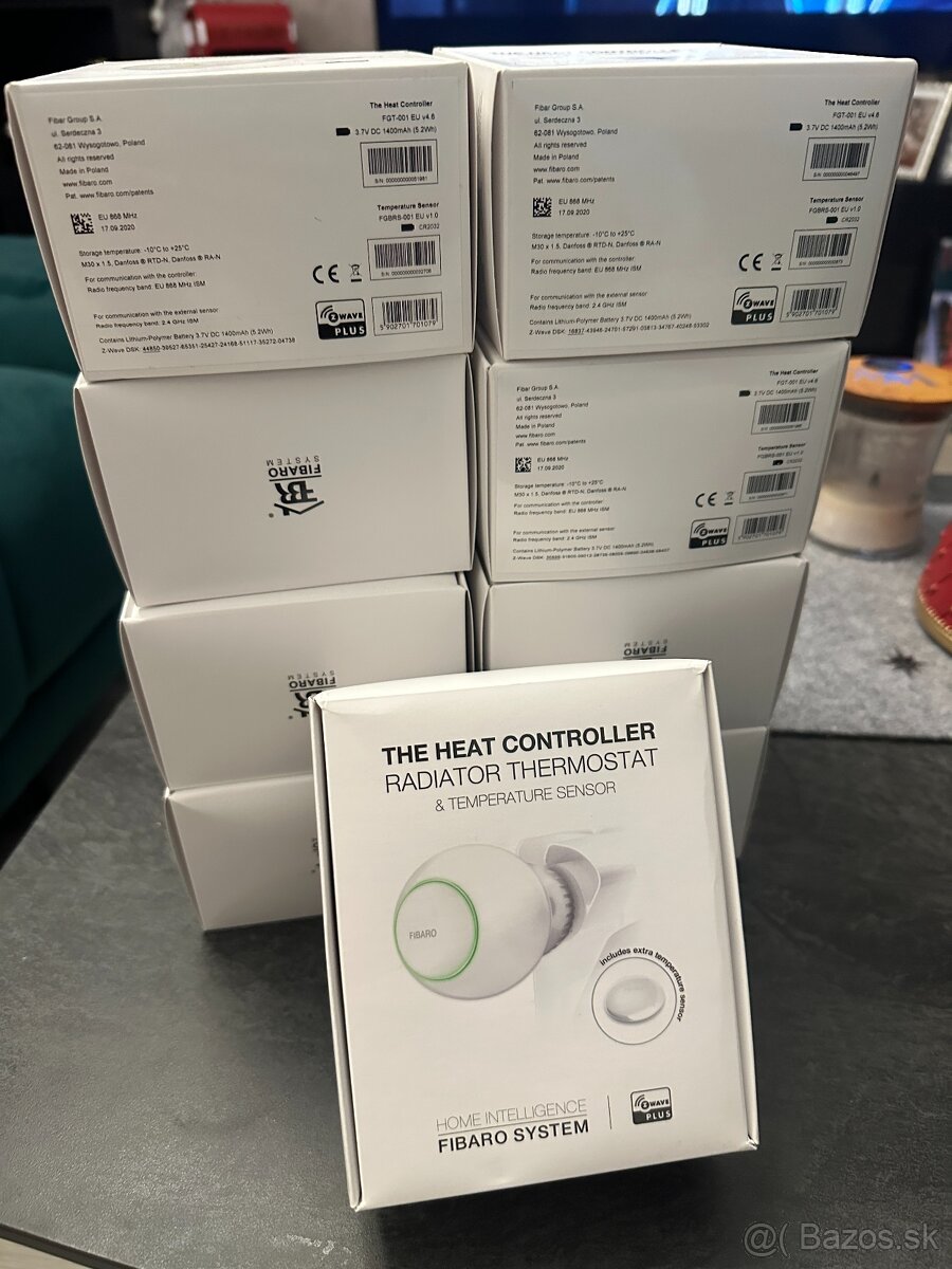 FIBARO Heat Controller Z-Wave (Radiátorový termostat Fibaro)