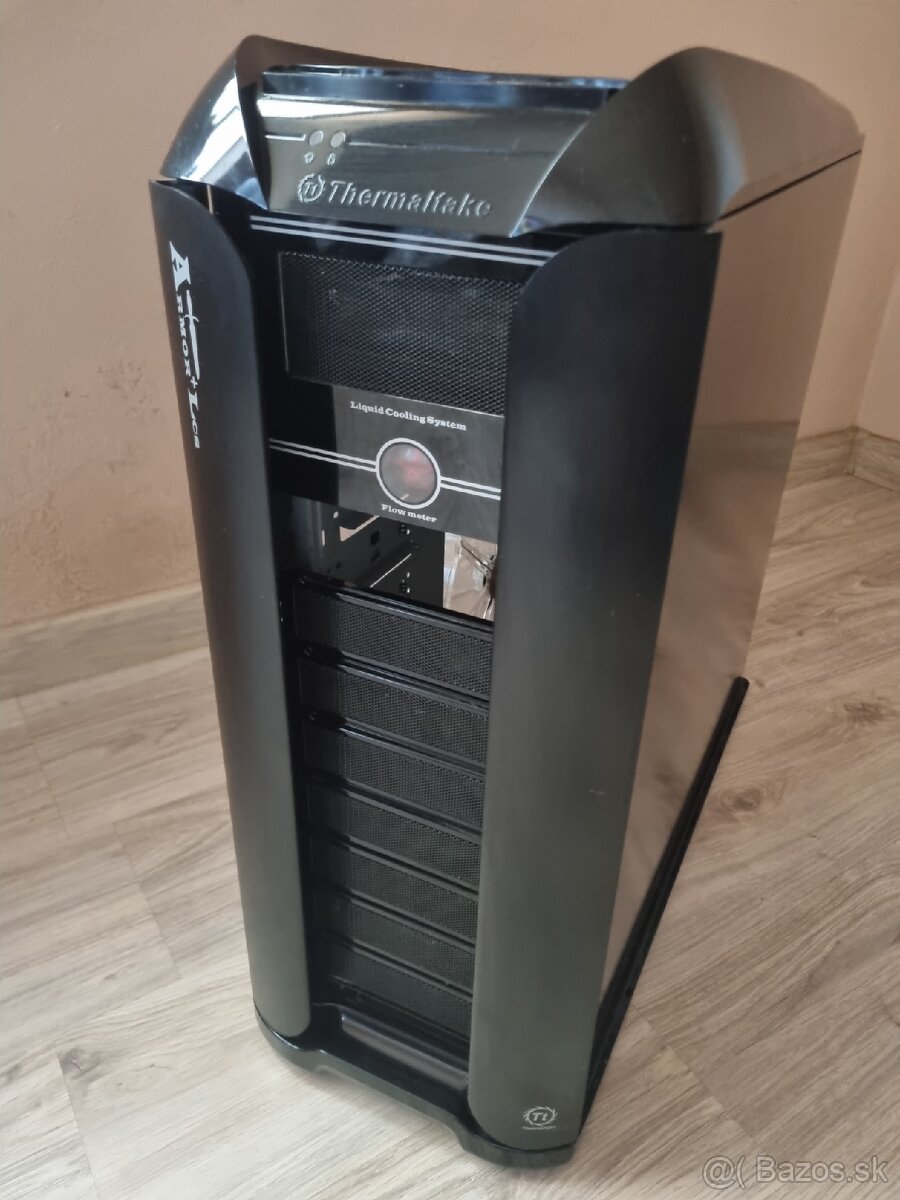 PC skrinka Thermaltake Armor+zdroj 600W+chladič CPU