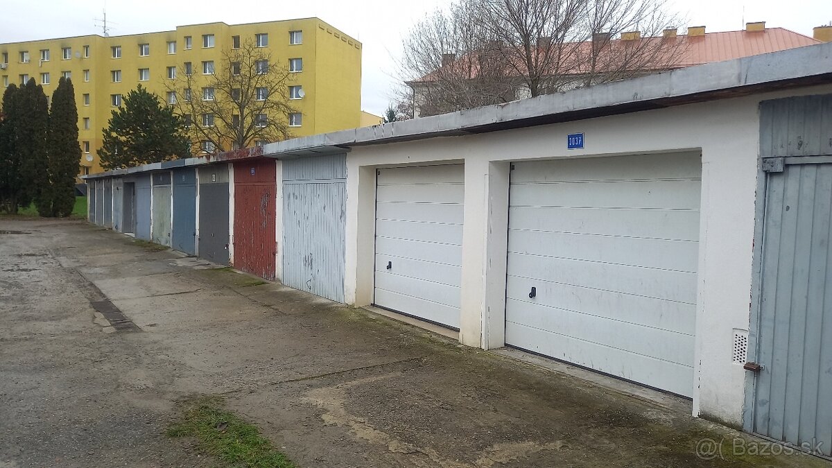Ponúkam do dlhodobého prenájmu garáž na Budovateľská ulici,