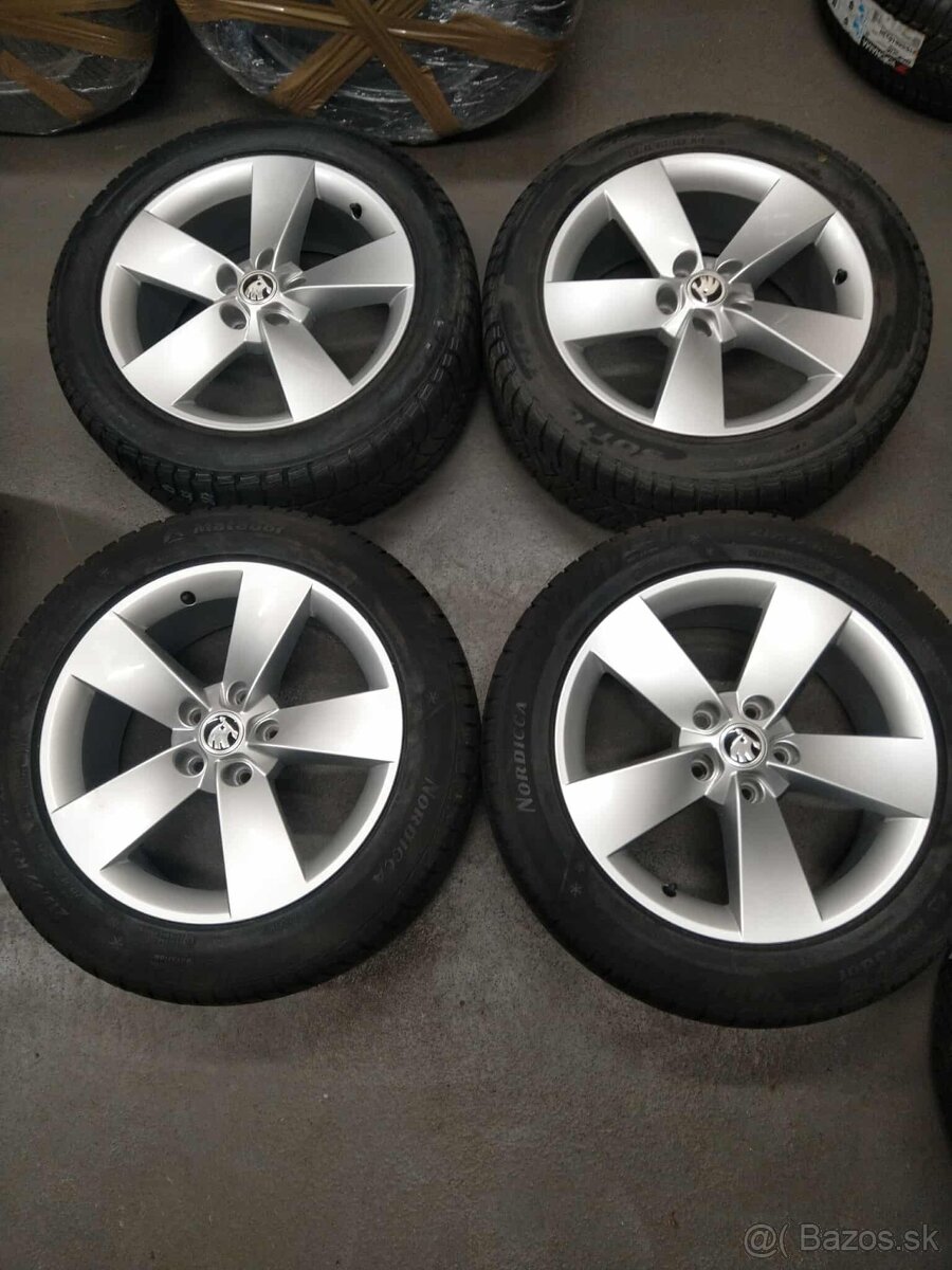 17" zimná sada alu ŠKODA,VW,SEAT,AUDI..
