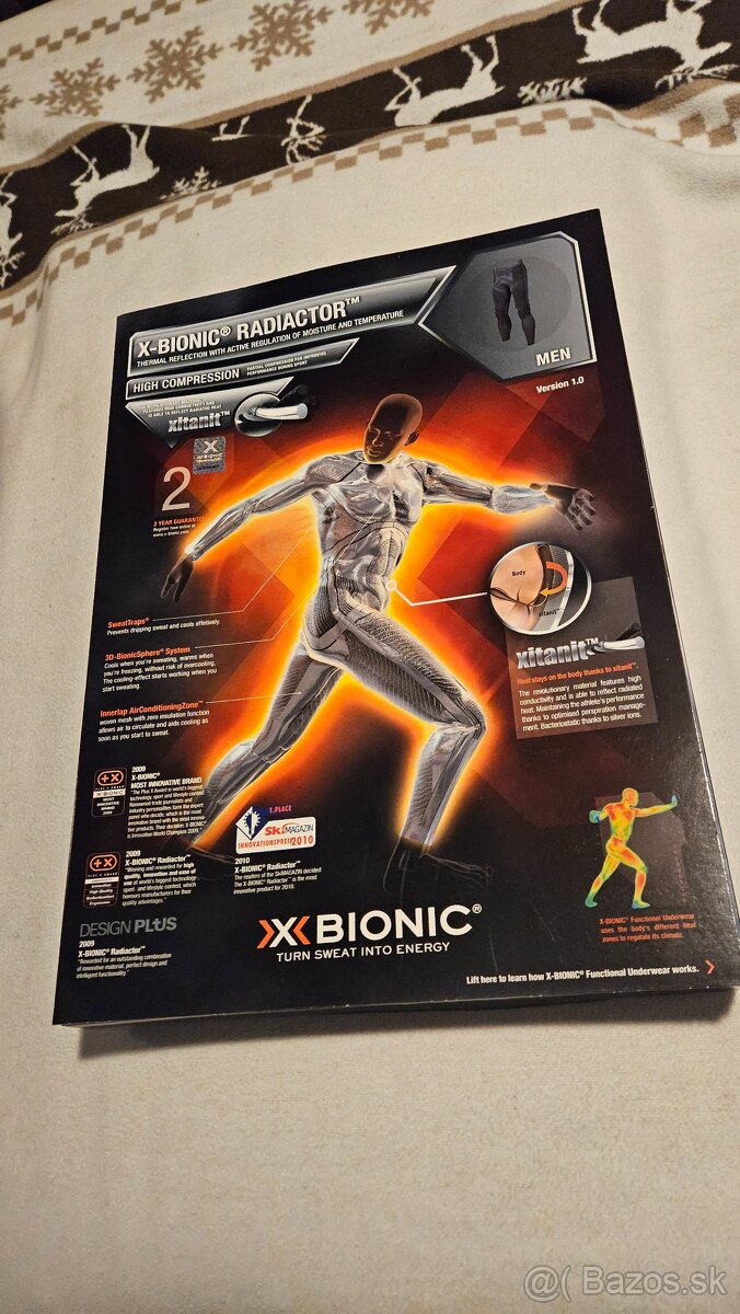 X - bionic Radiactor nohavice spodky nátelník tričko lyže