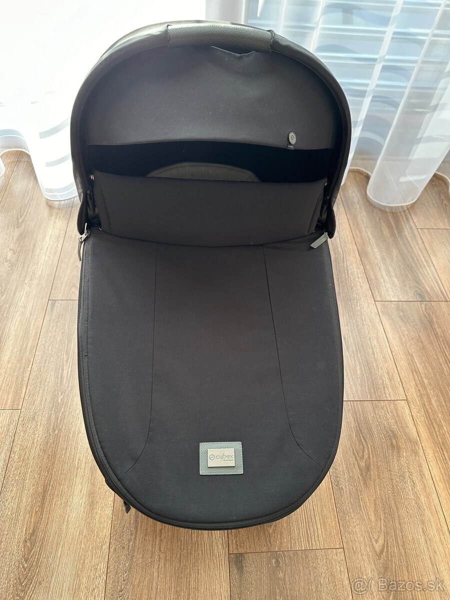 Cybex Priam Lux Carry Cot Sepia Black