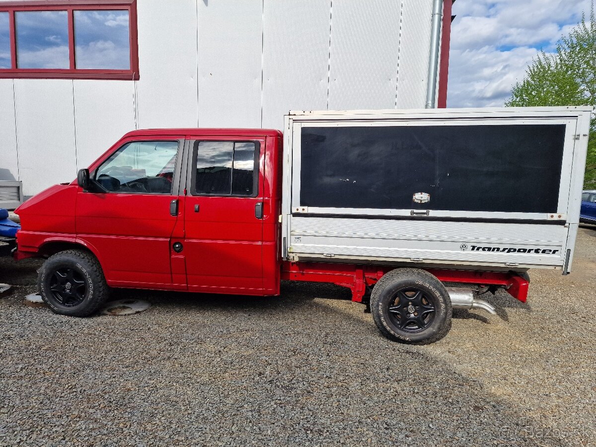 VW T4 Doka  hliniková korba