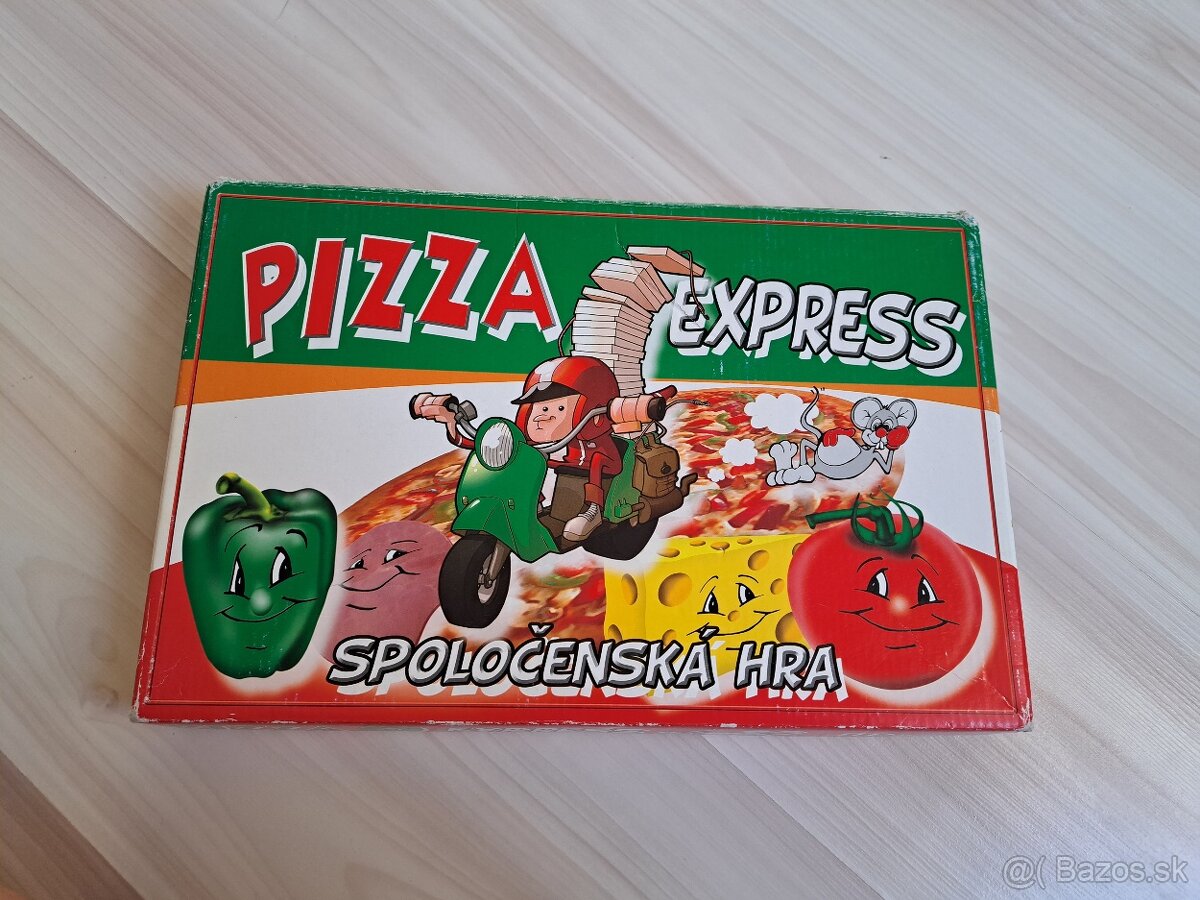 Spoločenská hra pizza expres