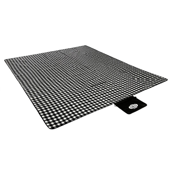 Pikniková deka sivo-čierna 200 x 300 cm