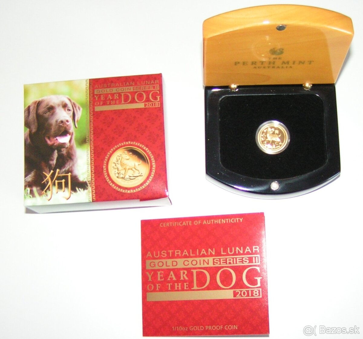 Lunar II - 2018 PES - Gold 9999 PROOF