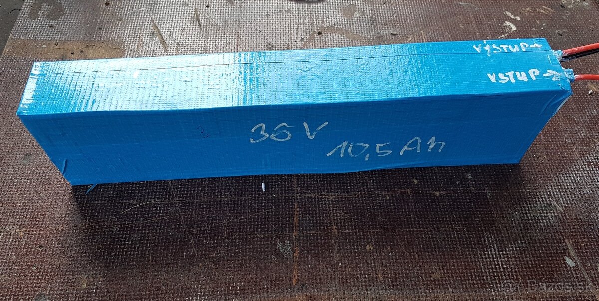 Lítiová Batéria 36V 10,5Ah