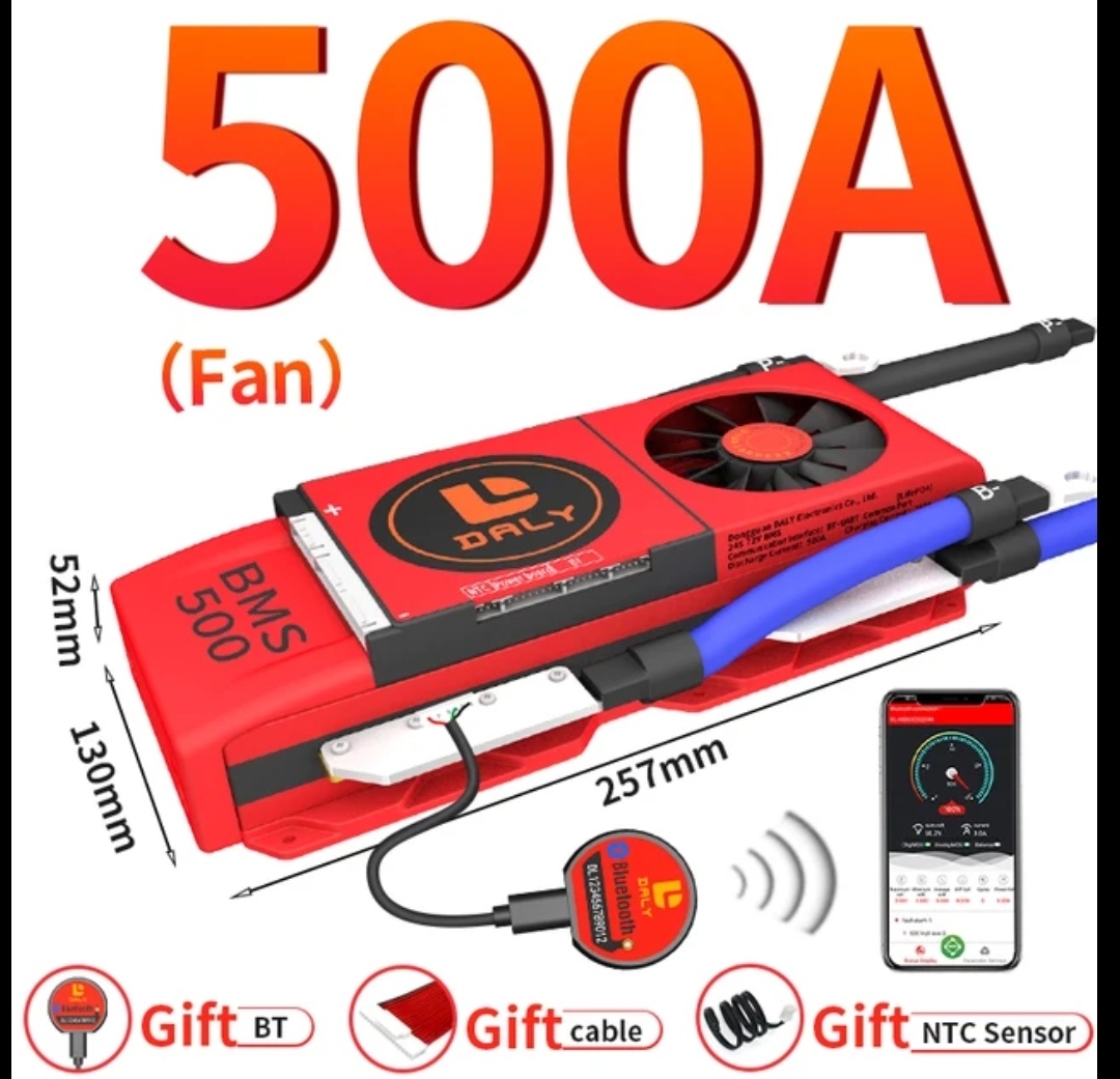 Daly smart BMS 500A