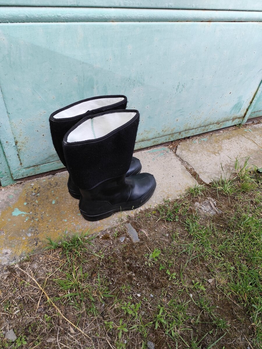 Predám čižmy filcaky