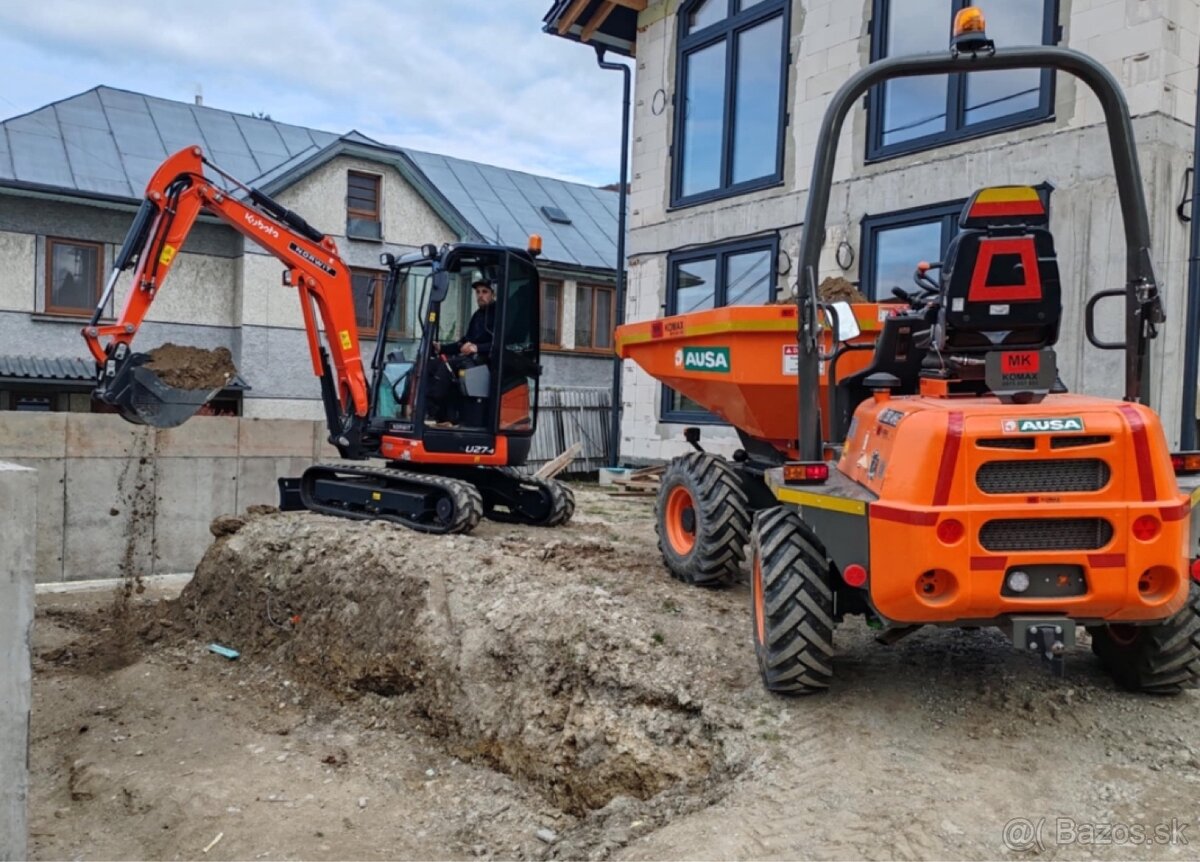 Bager+Dumper Košice-okolie